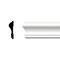 Ekena Millwork LWM390 - 2 5/8"H x 3/4"P x 96"L Chair Rail Moulding, PVC LWM390X96SWPV - alternate 1